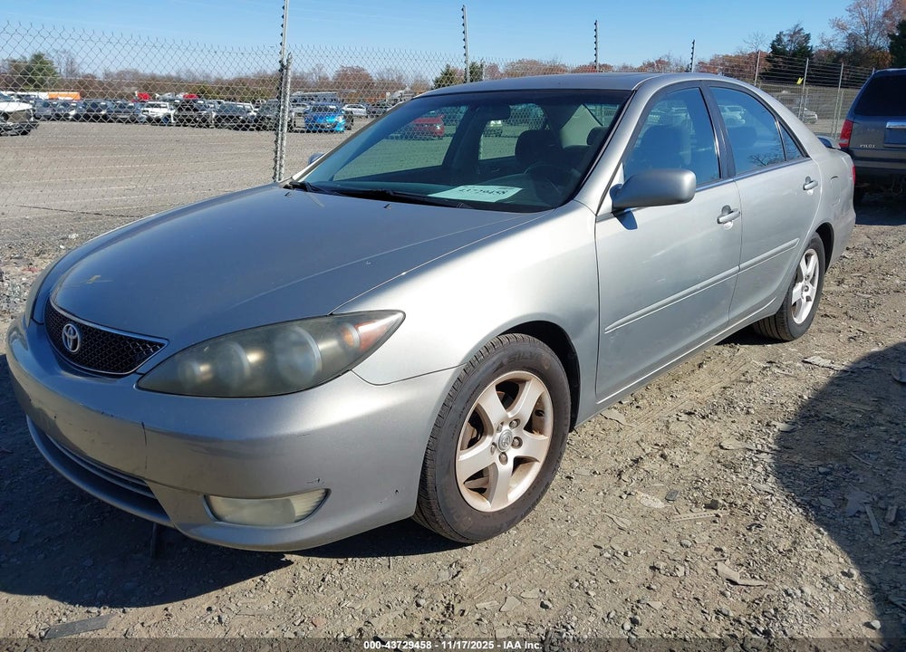 2005 TOYOTA CAMRY SE VIN: 4T1BE32K65U535890