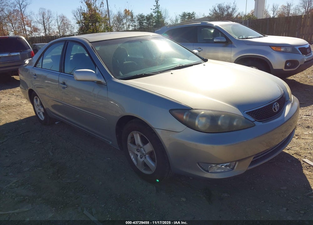 2005 TOYOTA CAMRY SE VIN: 4T1BE32K65U535890