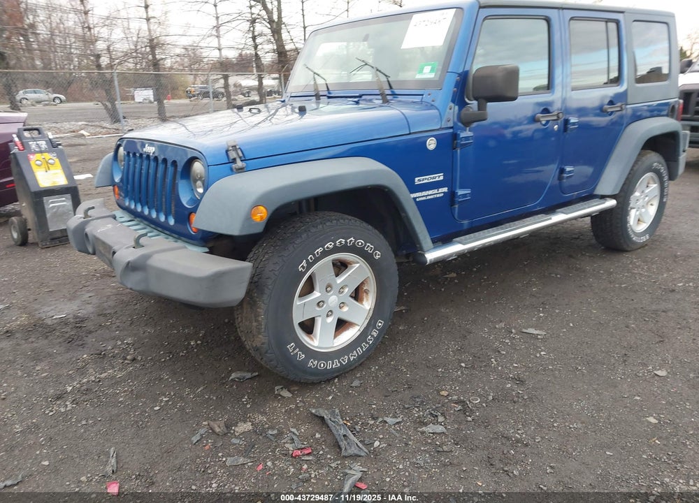 2010 JEEP WRANGLER UNLIMITED SPORT VIN: 1J4BA3H11AL135731