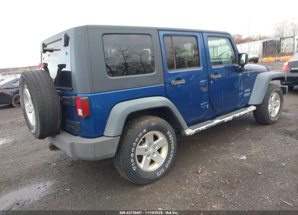 2010 JEEP WRANGLER UNLIMITED SPORT VIN: 1J4BA3H11AL135731