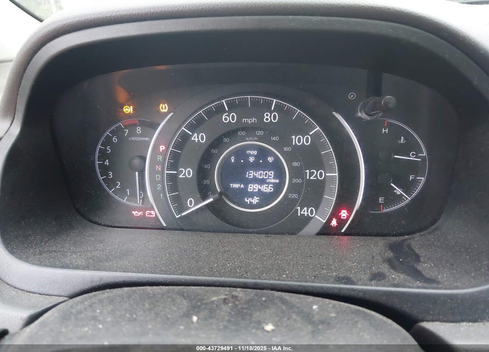 2014 HONDA CR-V EX-L VIN: 5J6RM3H77EL045290