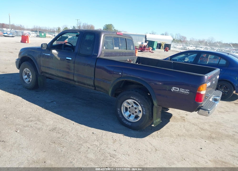 1999 TOYOTA TACOMA VIN: 4TAWN72NXXZ548599