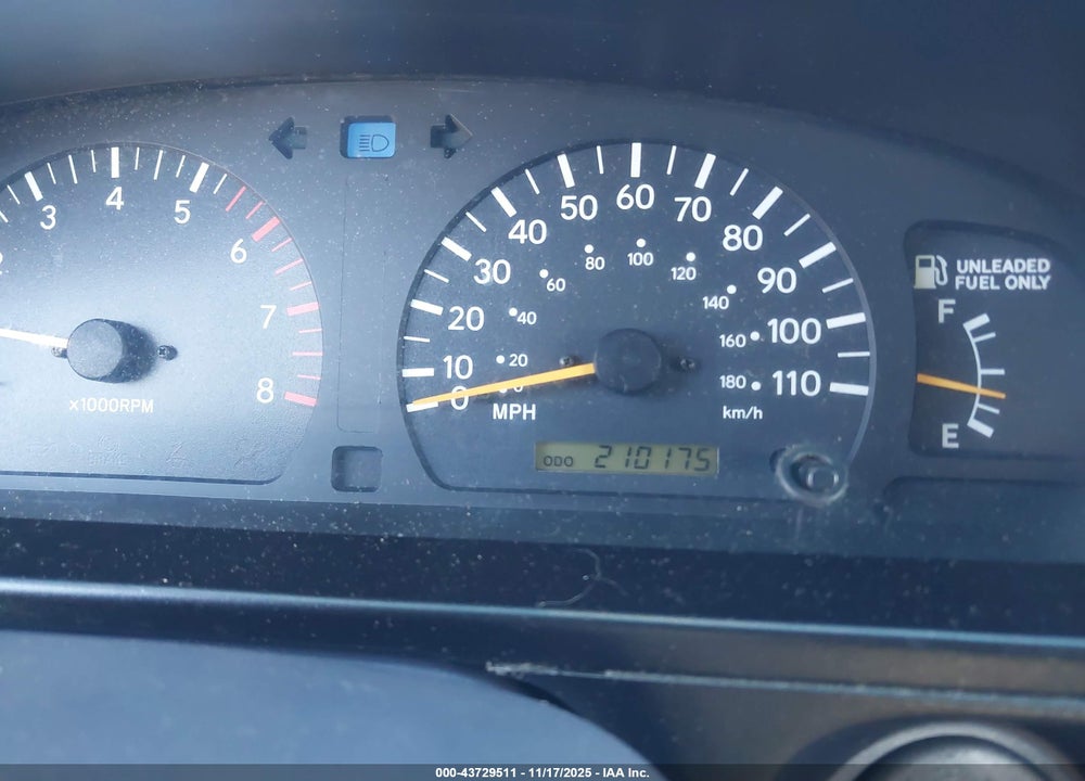 1999 TOYOTA TACOMA VIN: 4TAWN72NXXZ548599