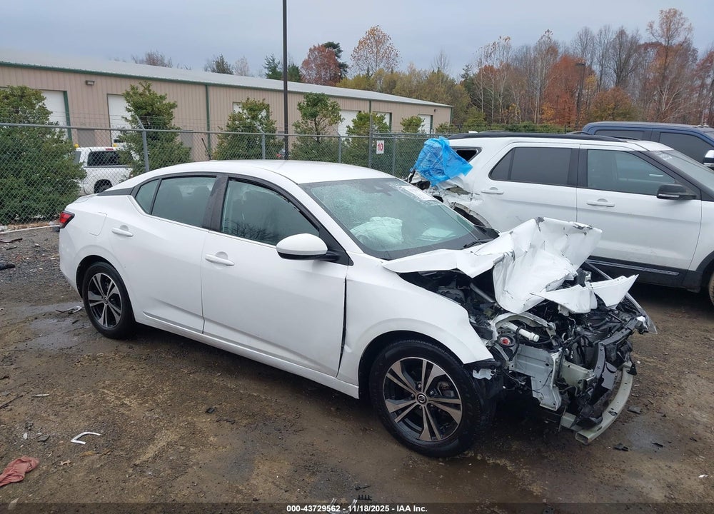 2021 NISSAN SENTRA SV XTRONIC CVT VIN: 3N1AB8CV6MY238812