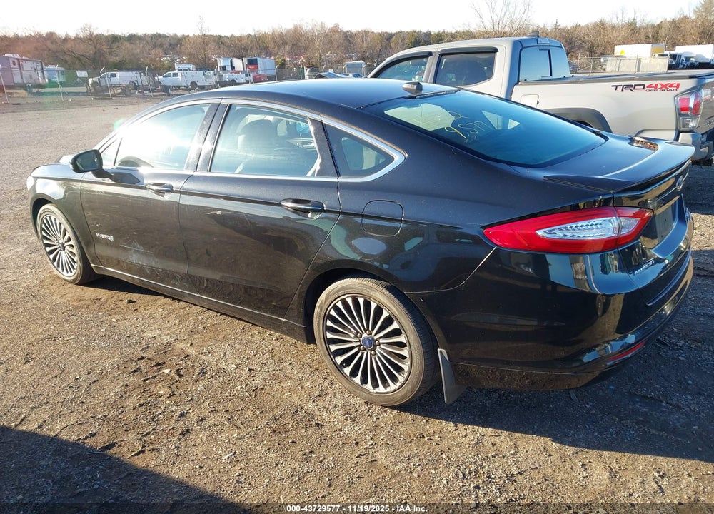 2013 FORD FUSION HYBRID TITANIUM VIN: 3FA6P0RU6DR381893