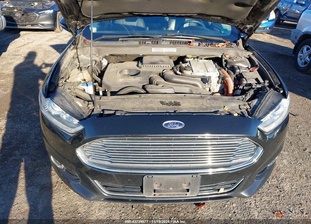 2013 FORD FUSION HYBRID TITANIUM VIN: 3FA6P0RU6DR381893