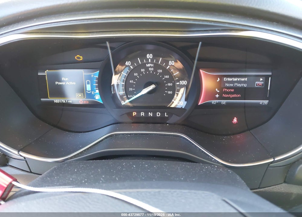 2013 FORD FUSION HYBRID TITANIUM VIN: 3FA6P0RU6DR381893