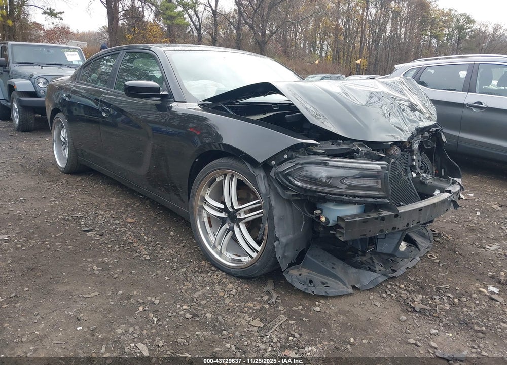 2019 DODGE CHARGER SXT RWD VIN: 2C3CDXBG1KH657817