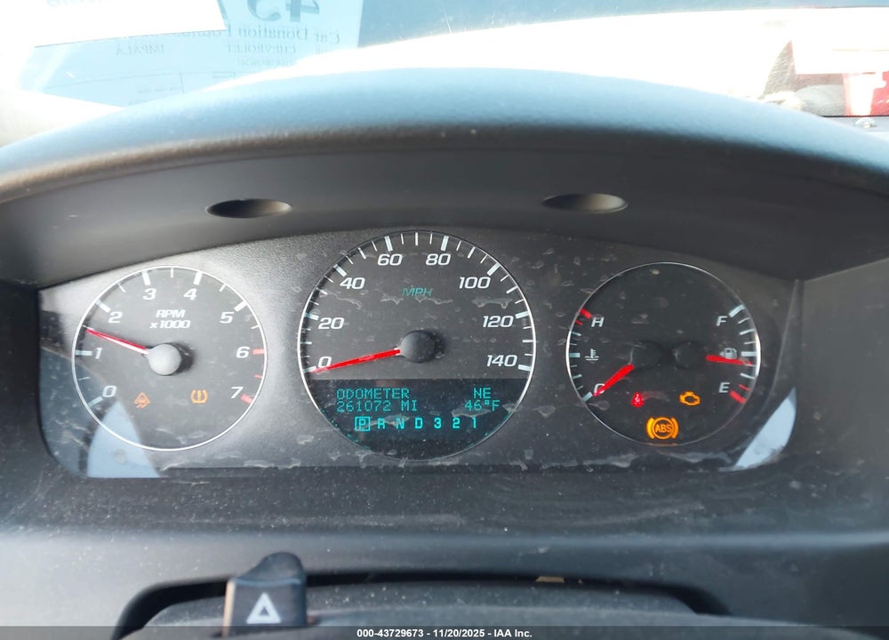 2008 CHEVROLET IMPALA VIN: 2G1WT58K389206265