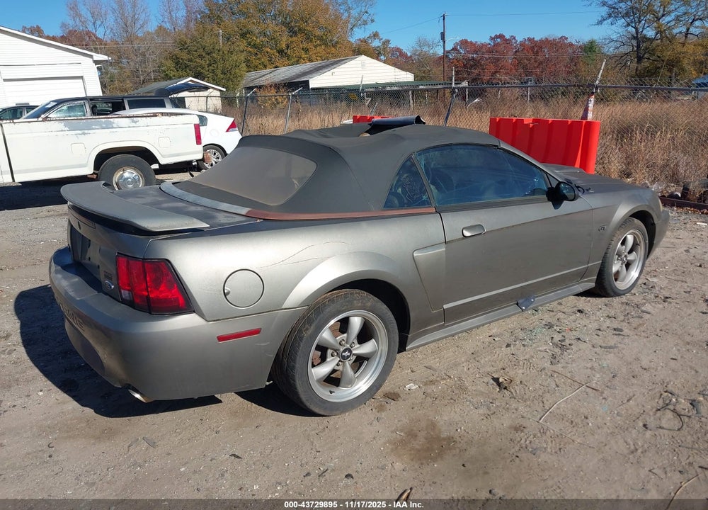 2001 FORD MUSTANG GT VIN: 1FAFP45X11F213014