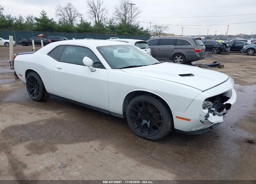 2016 DODGE CHALLENGER SXT VIN: 2C3CDZAG8GH336328