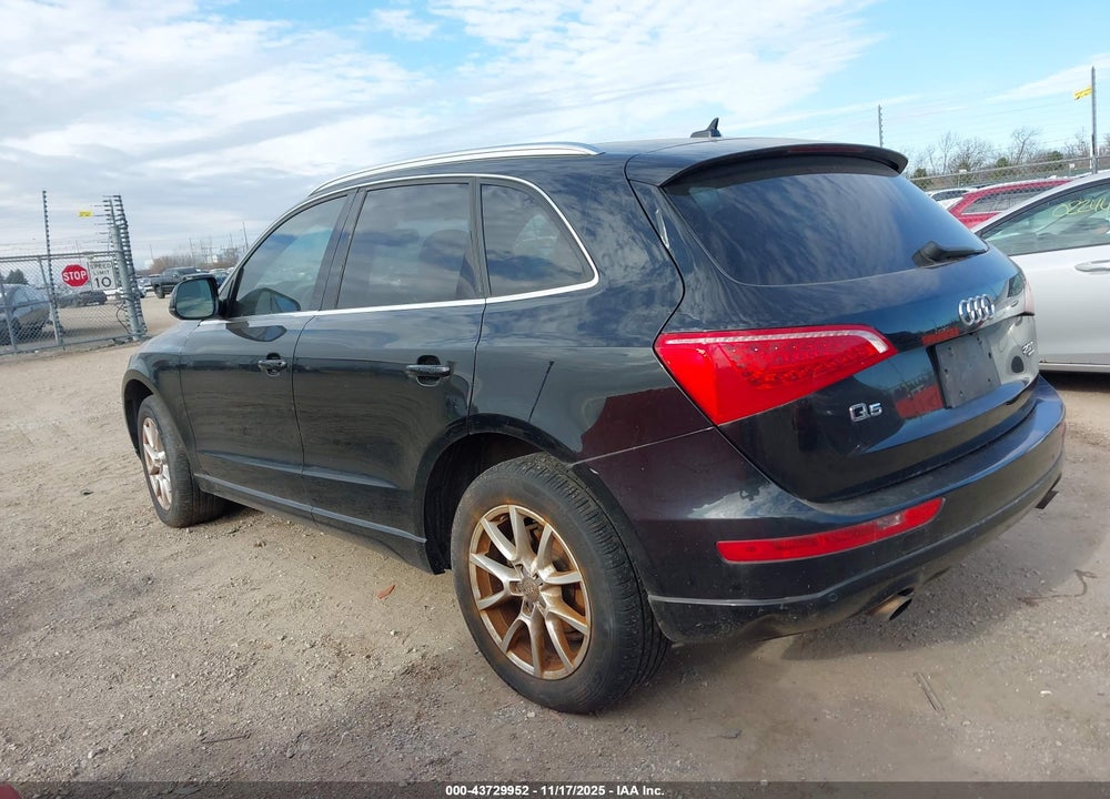 2012 AUDI Q5 2.0T PREMIUM VIN: WA1LFAFP4CA079459