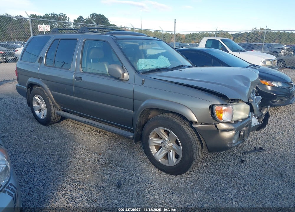 2003 NISSAN PATHFINDER LE VIN: JN8DR09XX3W706227