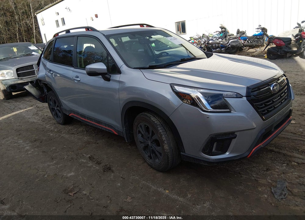 2022 SUBARU FORESTER SPORT VIN: JF2SKAJC3NH450317
