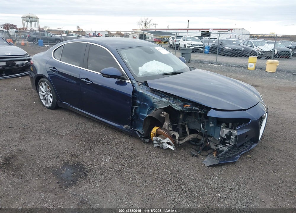 2018 ALFA ROMEO GIULIA AWD VIN: ZARFAEDN2J7572888