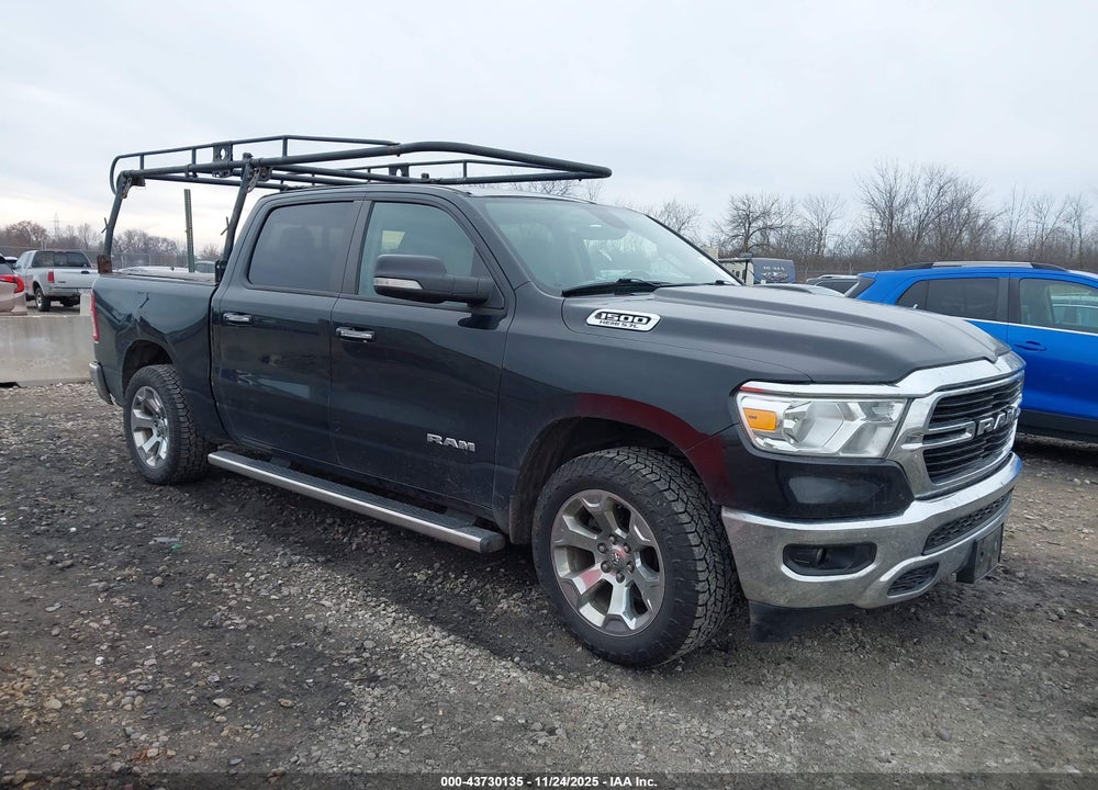 2019 RAM 1500 BIG HORN/LONE STAR  4X4 5'7 BOX VIN: 1C6SRFFT5KN754530