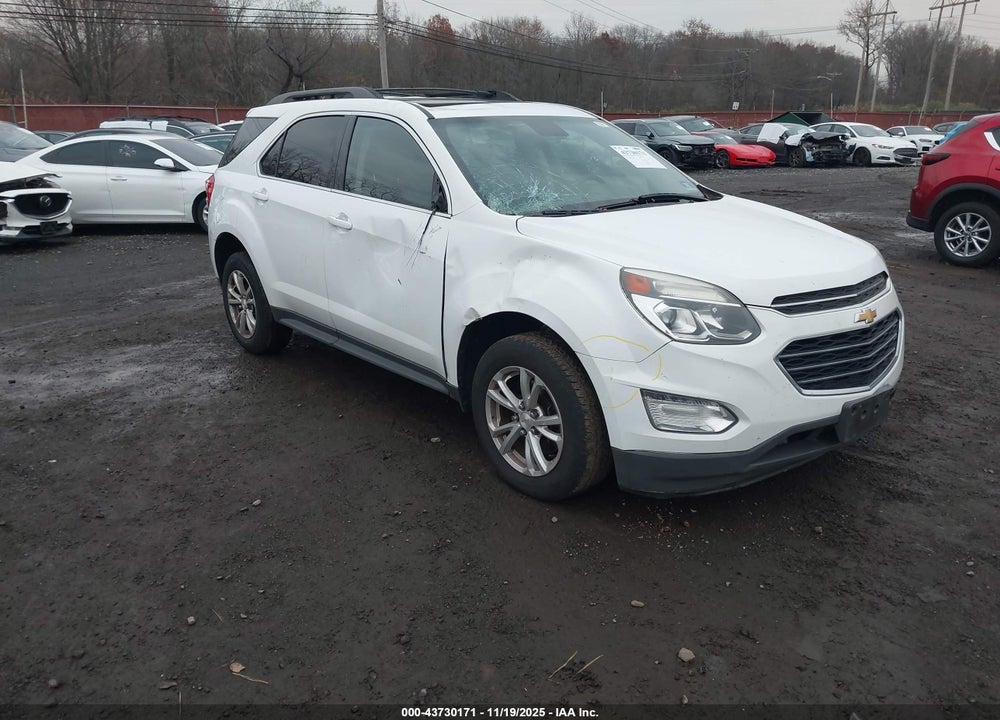 2016 CHEVROLET EQUINOX LT VIN: 2GNALCEK3G6319876