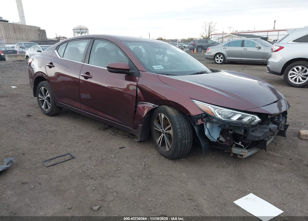 2020 NISSAN SENTRA SV XTRONIC CVT VIN: 3N1AB8CV9LY234784
