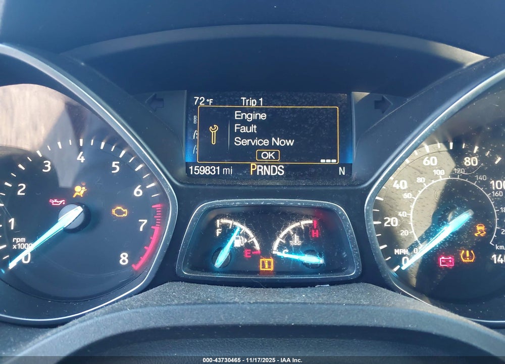 2017 FORD ESCAPE VIN: 1FMCU9GD9HUD18732