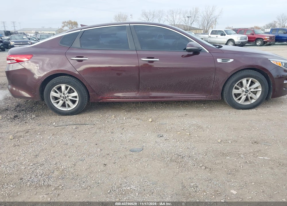 2016 KIA OPTIMA VIN: 5XXGT4L32GG029964