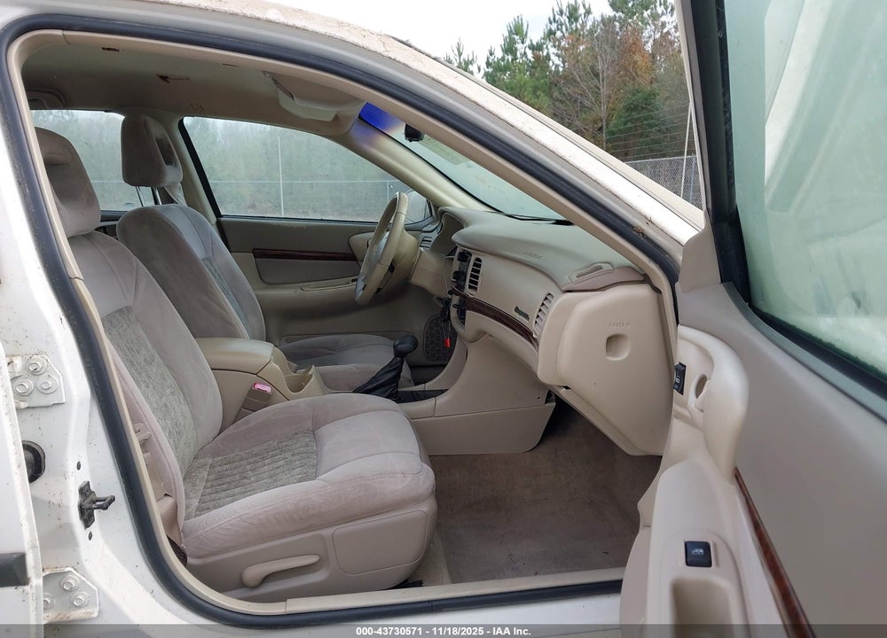 2002 CHEVROLET IMPALA LS VIN: 2G1WH55K129167852