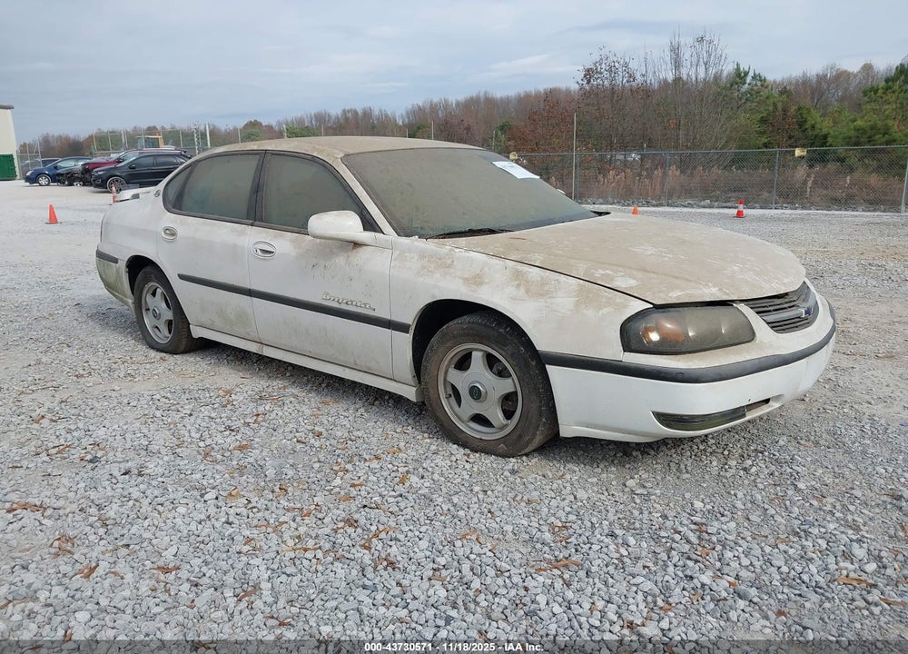 2002 CHEVROLET IMPALA LS VIN: 2G1WH55K129167852