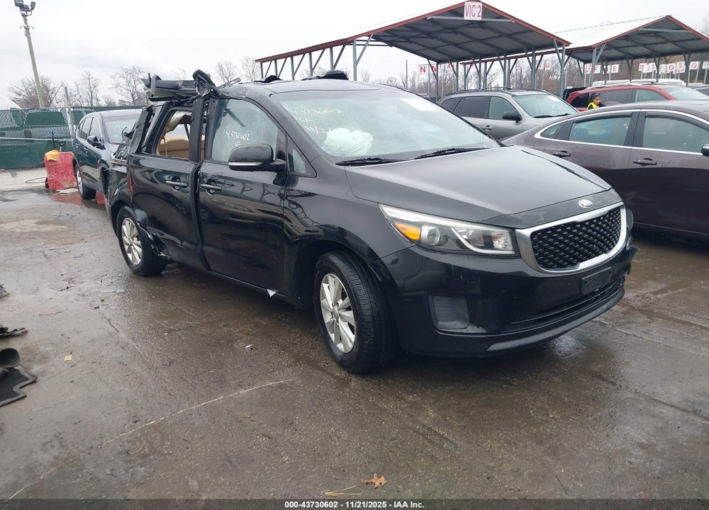 2016 KIA SEDONA LX VIN: KNDMB5C1XG6094473