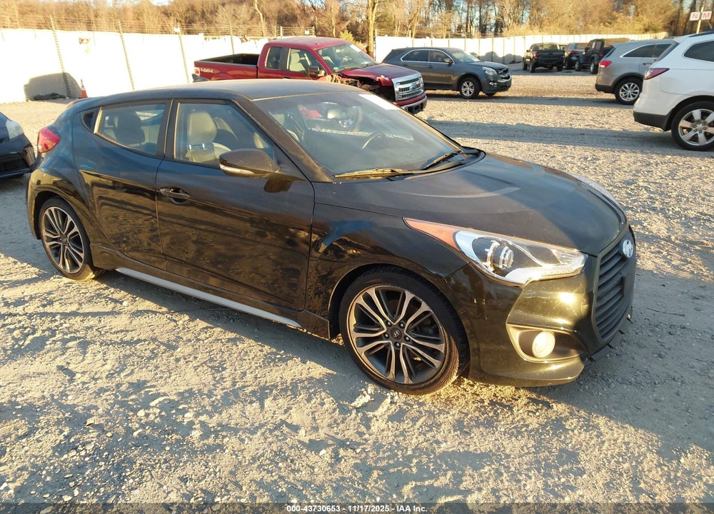 2016 HYUNDAI VELOSTER TURBO VIN: KMHTC6AE4GU289674