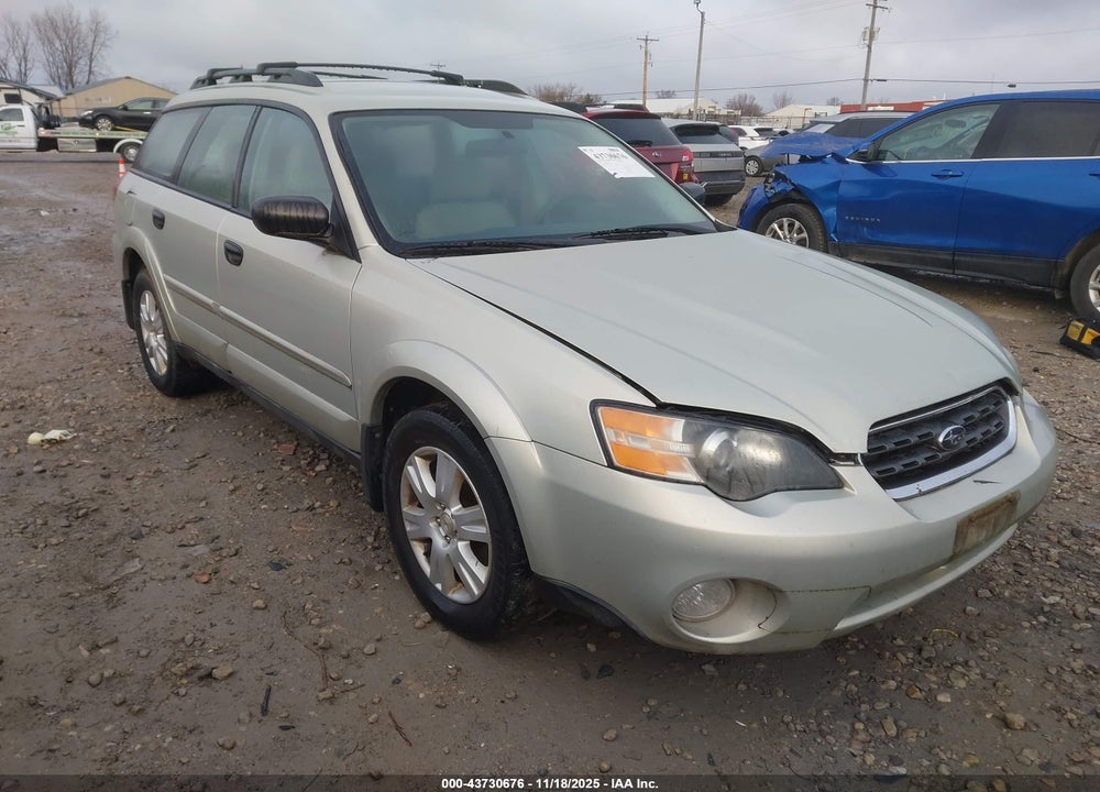 2005 SUBARU OUTBACK 2.5I VIN: 4S4BP61C257386477