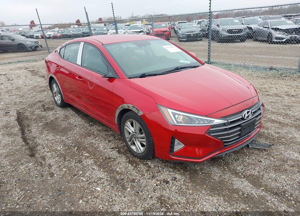 2020 HYUNDAI ELANTRA SEL VIN: 5NPD84LF8LH563547