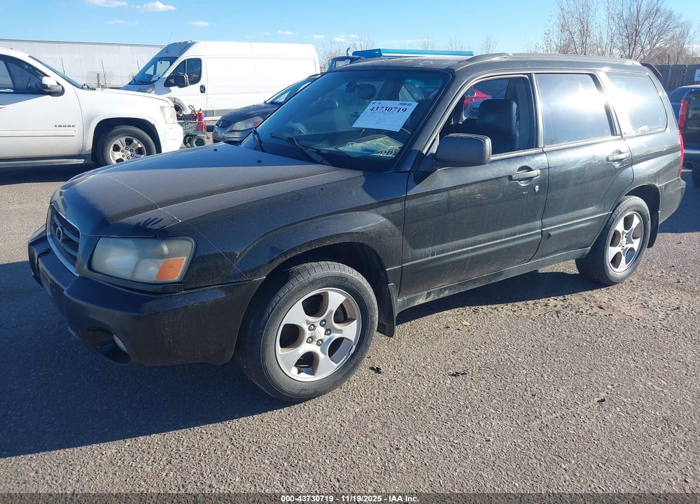 2004 SUBARU FORESTER 2.5XS VIN: JF1SG656X4G734538