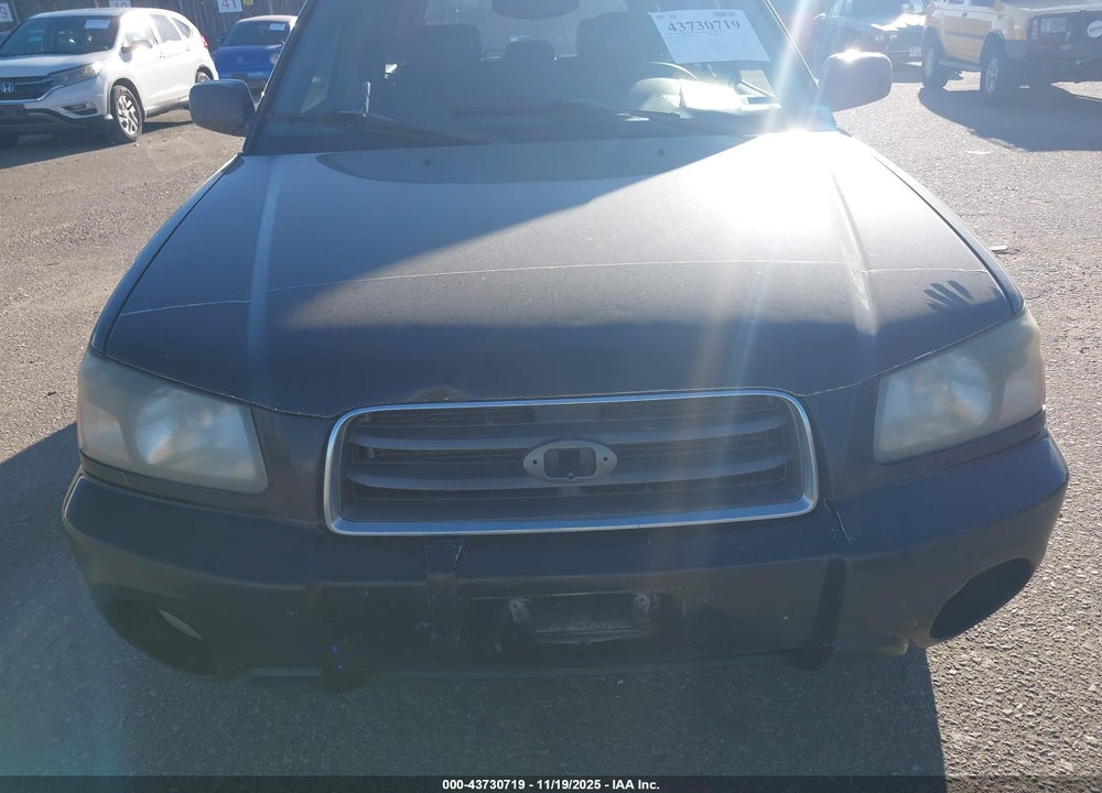 2004 SUBARU FORESTER 2.5XS VIN: JF1SG656X4G734538