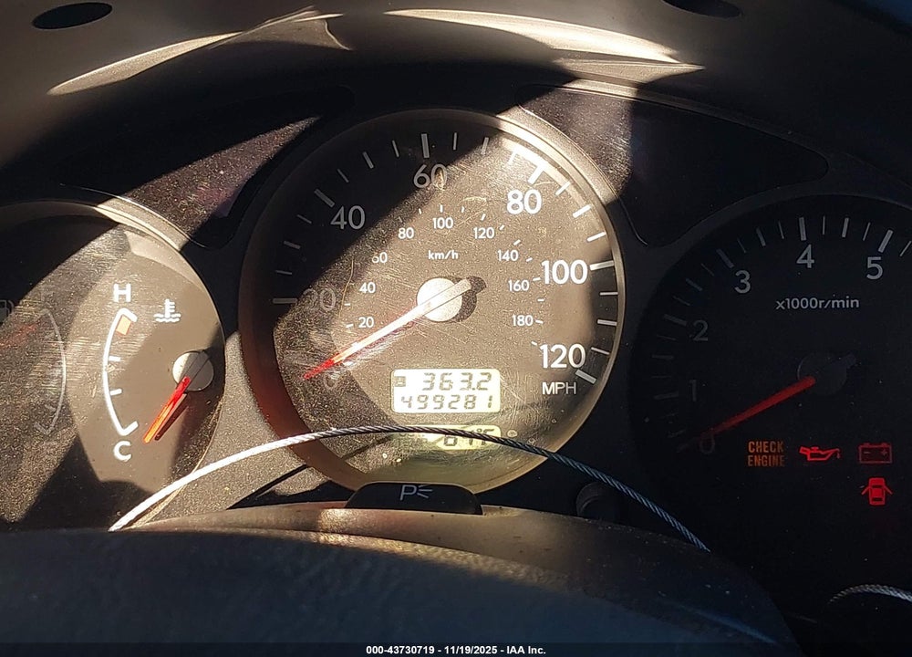 2004 SUBARU FORESTER 2.5XS VIN: JF1SG656X4G734538