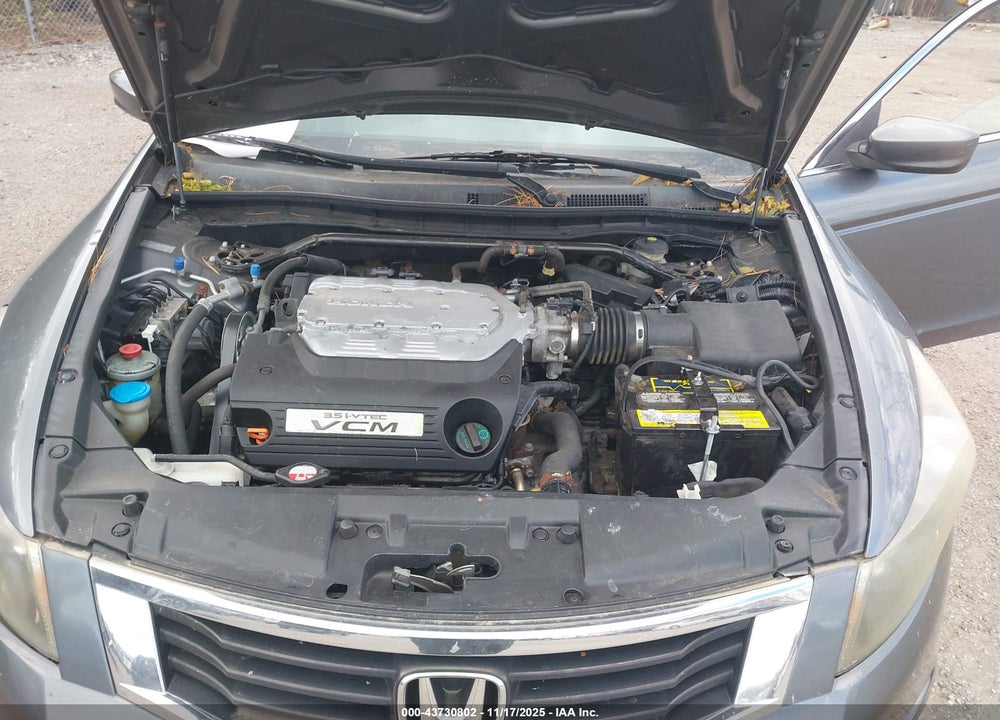 2008 HONDA ACCORD 3.5 EX-L VIN: 1HGCP36898A015269