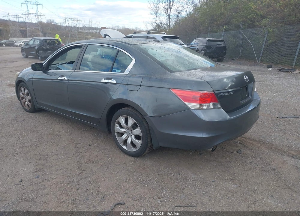2008 HONDA ACCORD 3.5 EX-L VIN: 1HGCP36898A015269