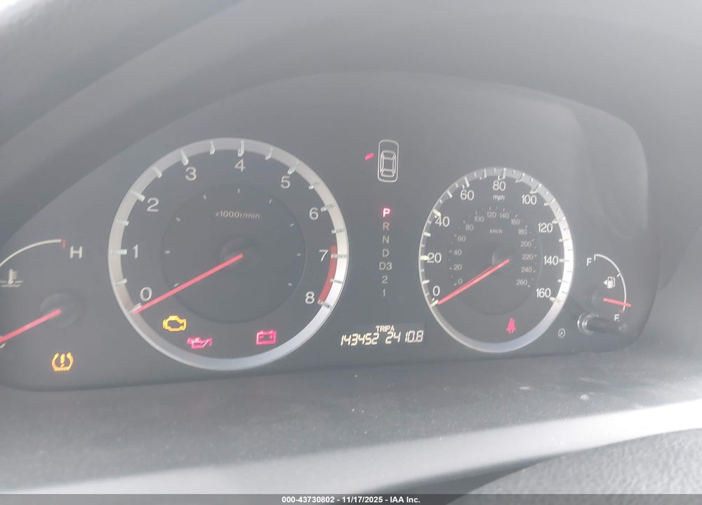 2008 HONDA ACCORD 3.5 EX-L VIN: 1HGCP36898A015269