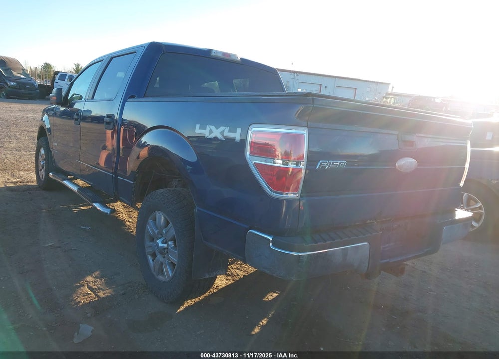 2011 FORD F-150 VIN: 1FTFW1ET8BFB84136