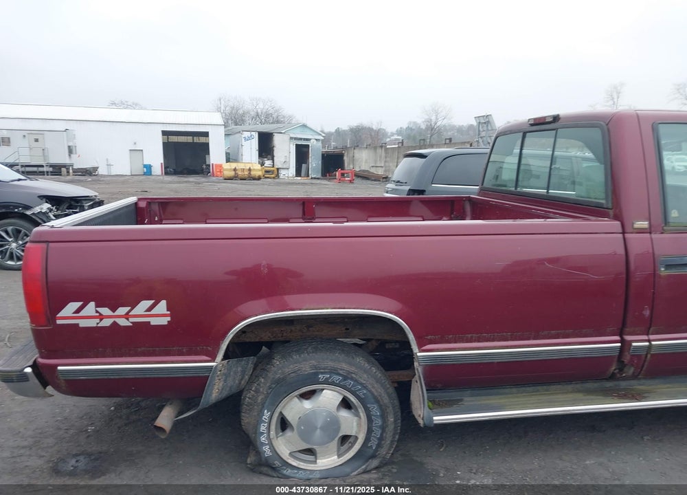 1996 CHEVROLET GMT-400 K1500 VIN: 1GCEK14R1TZ121408