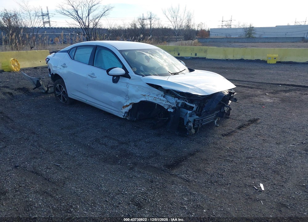 2022 NISSAN SENTRA SV XTRONIC CVT VIN: 3N1AB8CV2NY289659