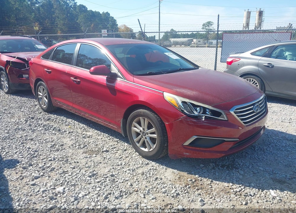 2016 HYUNDAI SONATA SE VIN: 5NPE24AFXGH425975