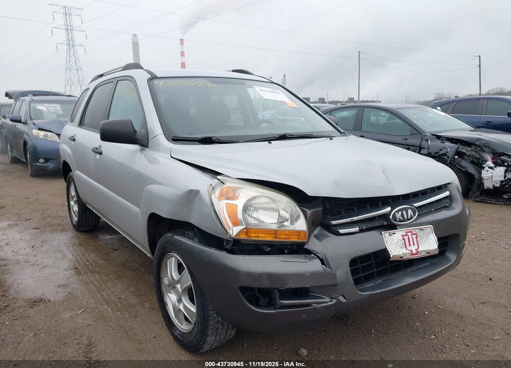2008 KIA SPORTAGE LX VIN: KNDJF724587529622