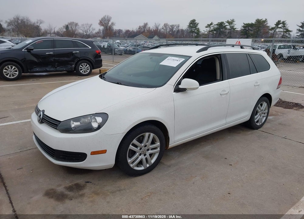 2014 VOLKSWAGEN JETTA SPORTWAGEN 2.0L TDI VIN: 3VWPL7AJ5EM606627