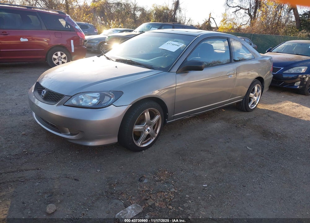 2004 HONDA CIVIC EX VIN: 1HGEM220X4L054933