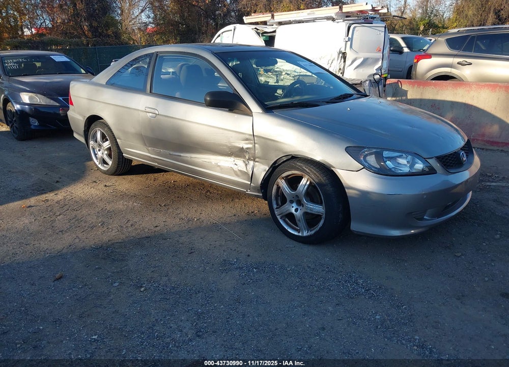 2004 HONDA CIVIC EX VIN: 1HGEM220X4L054933
