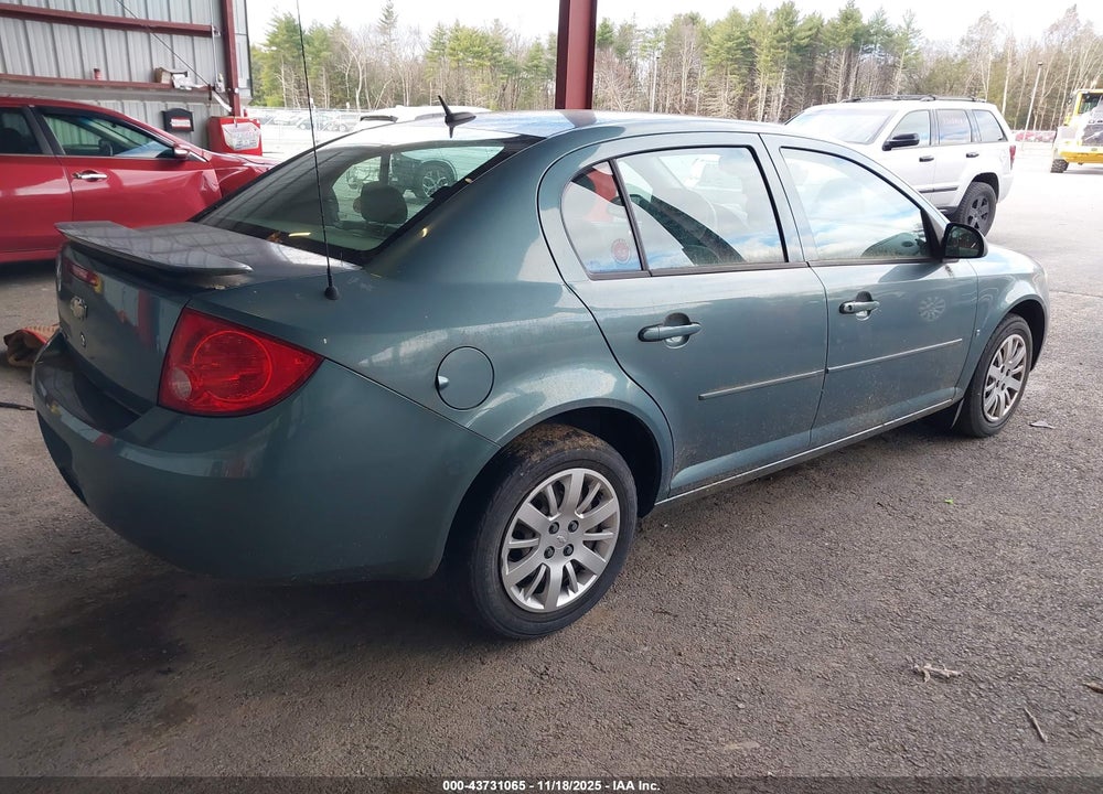 2009 CHEVROLET COBALT LS VIN: 1G1AS58H797220402