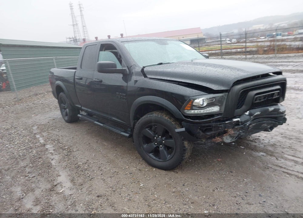 2020 RAM 1500 CLASSIC WARLOCK  4X4 6'4 BOX VIN: 1C6RR7GG7LS152818