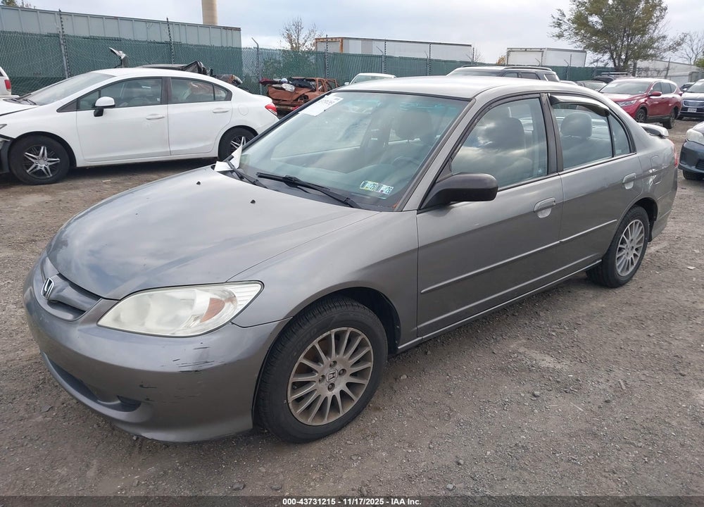 2005 HONDA CIVIC LX VIN: 2HGES16555H614071