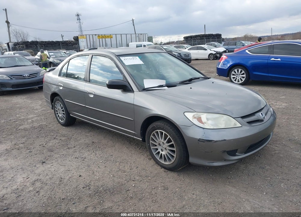 2005 HONDA CIVIC LX VIN: 2HGES16555H614071