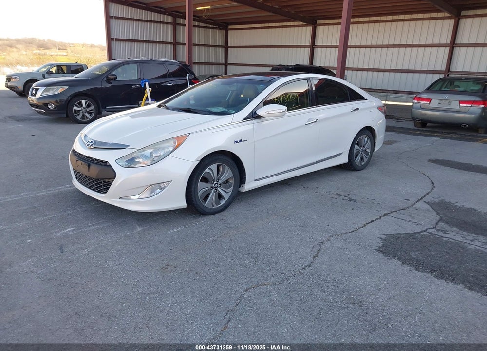 2013 HYUNDAI SONATA HYBRID LIMITED VIN: KMHEC4A46DA068210