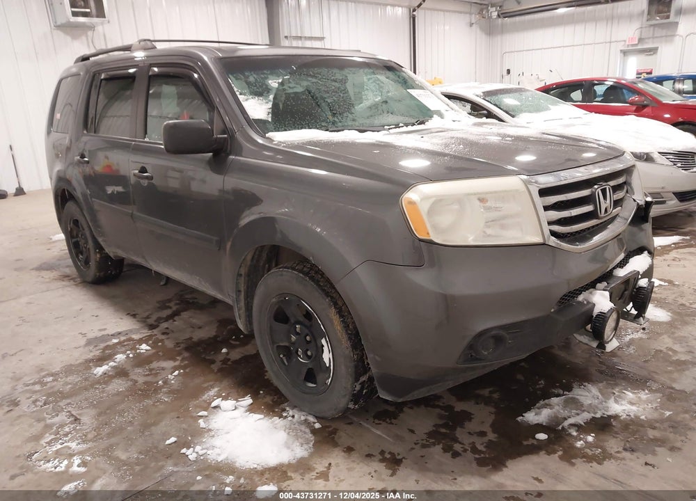 2012 HONDA PILOT LX VIN: 5FNYF4H22CB069891